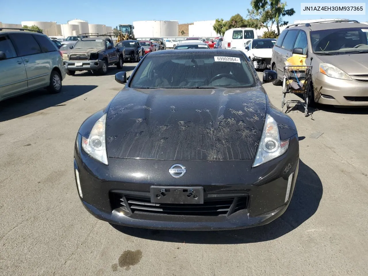 2016 Nissan 370Z Base VIN: JN1AZ4EH3GM937365 Lot: 69902064