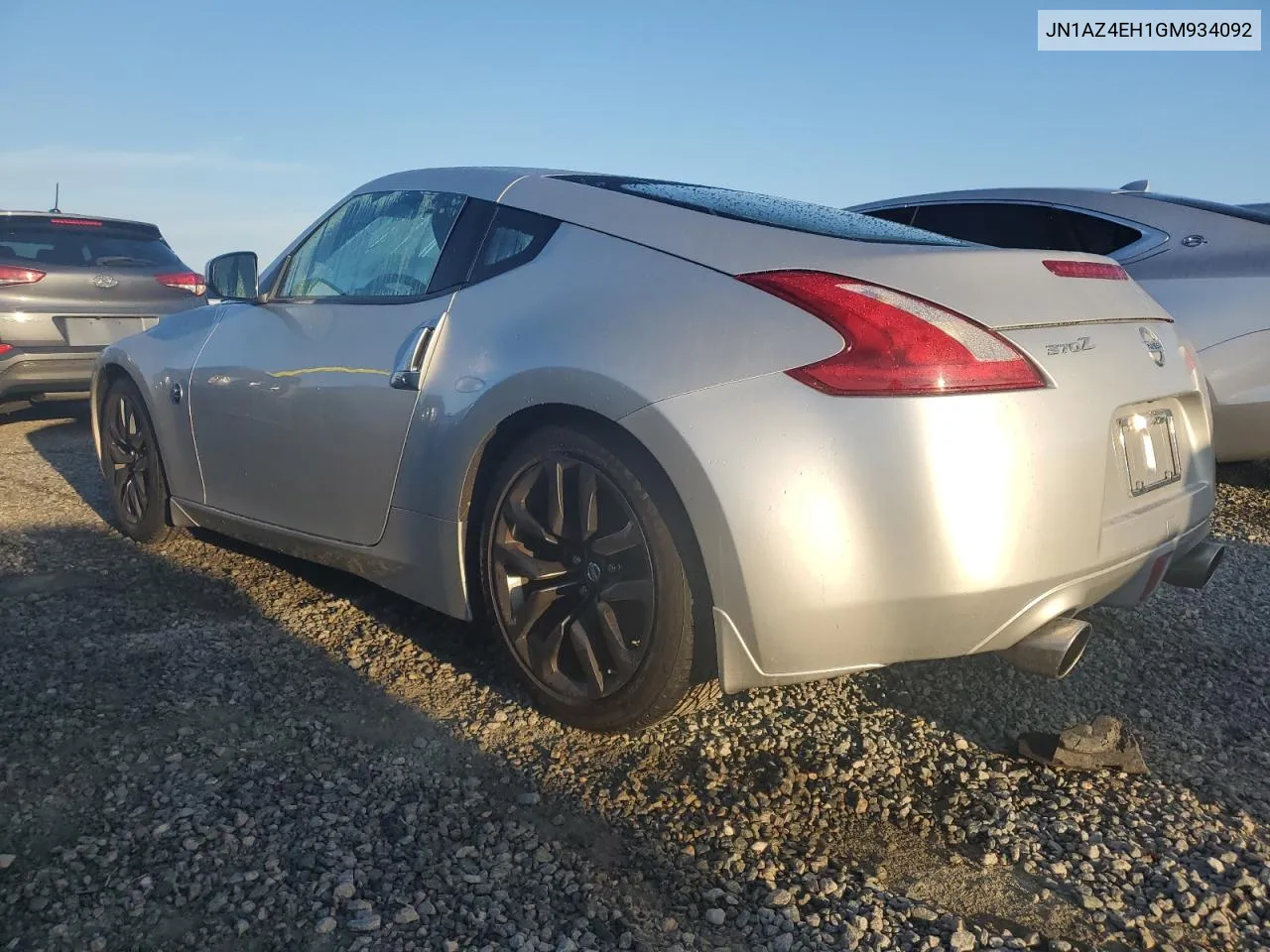 JN1AZ4EH1GM934092 2016 Nissan 370Z Base