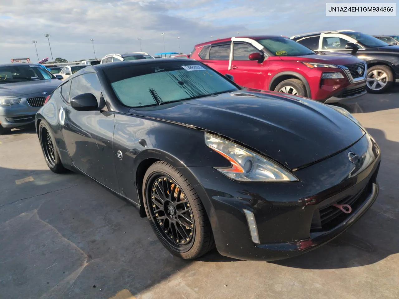 2016 Nissan 370Z Base VIN: JN1AZ4EH1GM934366 Lot: 74662024