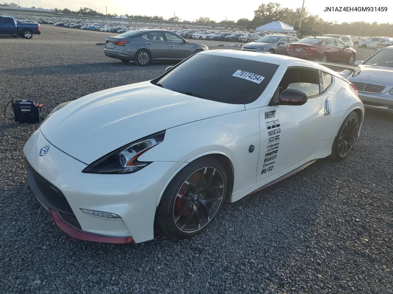 2016 Nissan 370Z Base VIN: JN1AZ4EH4GM931459 Lot: 76174254