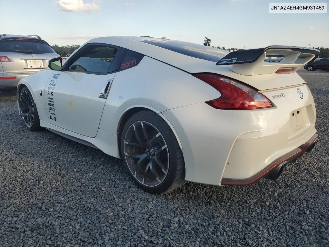 2016 Nissan 370Z Base VIN: JN1AZ4EH4GM931459 Lot: 76174254