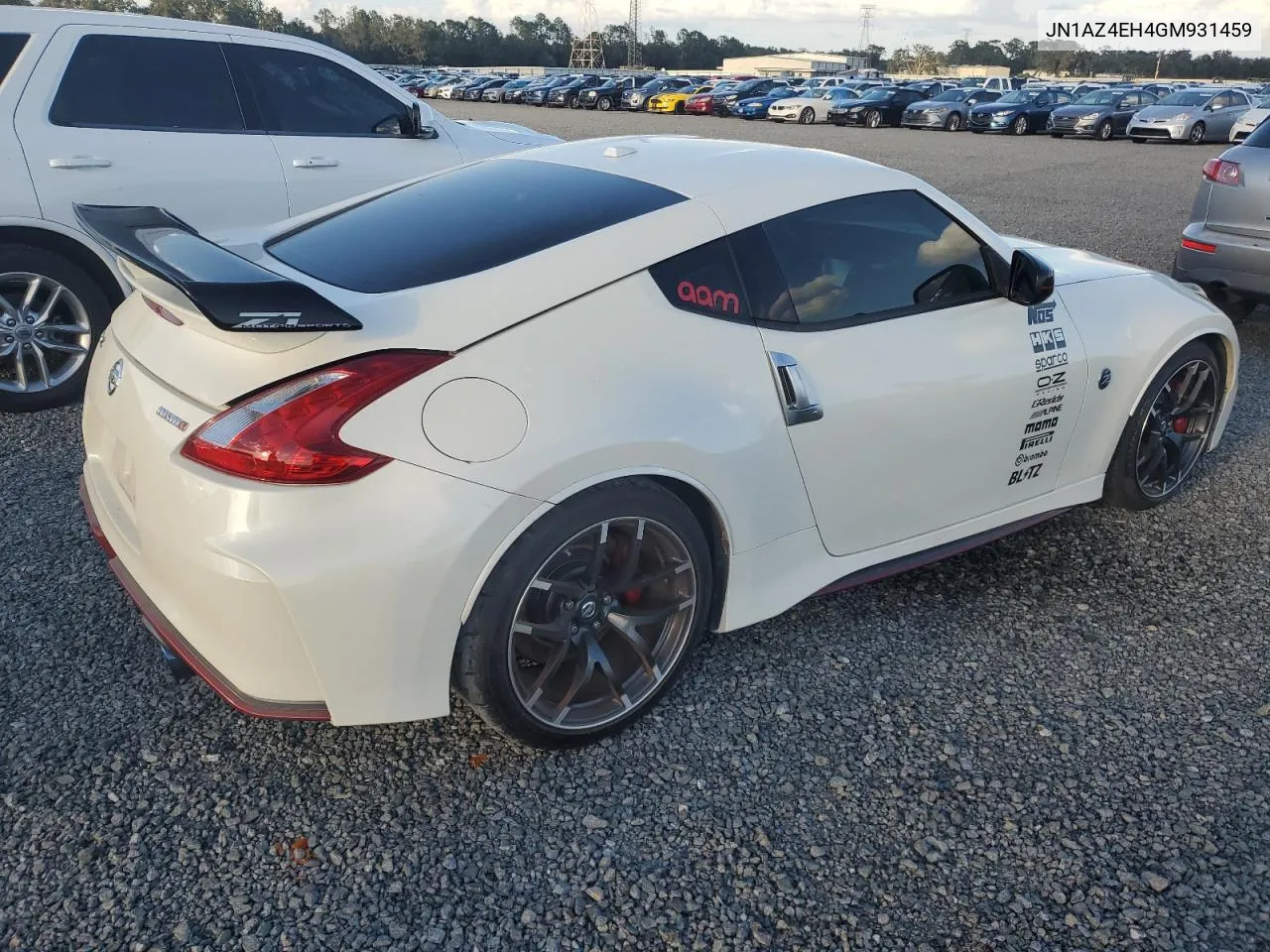 2016 Nissan 370Z Base VIN: JN1AZ4EH4GM931459 Lot: 76174254