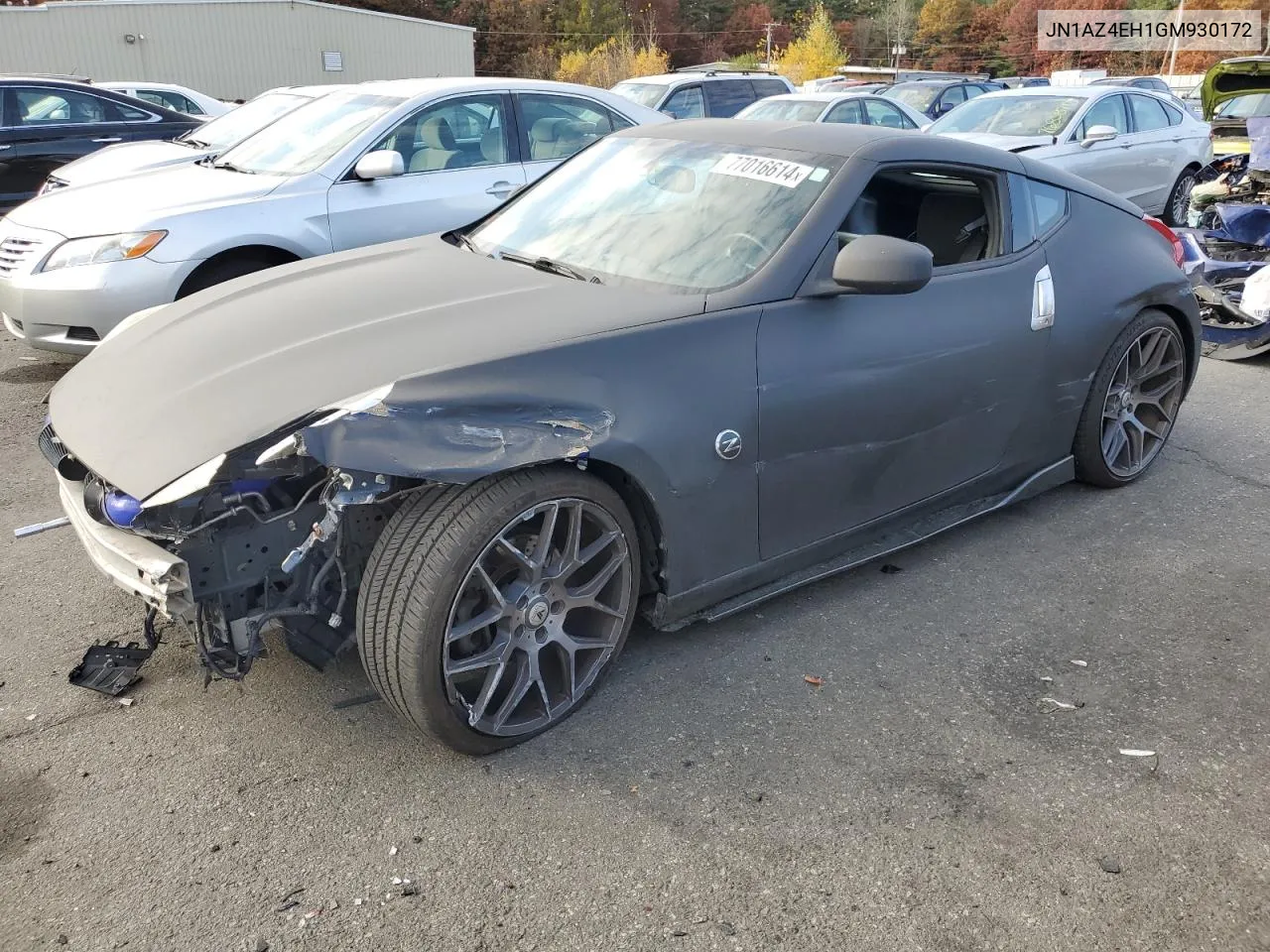 2016 Nissan 370Z Base VIN: JN1AZ4EH1GM930172 Lot: 77016614