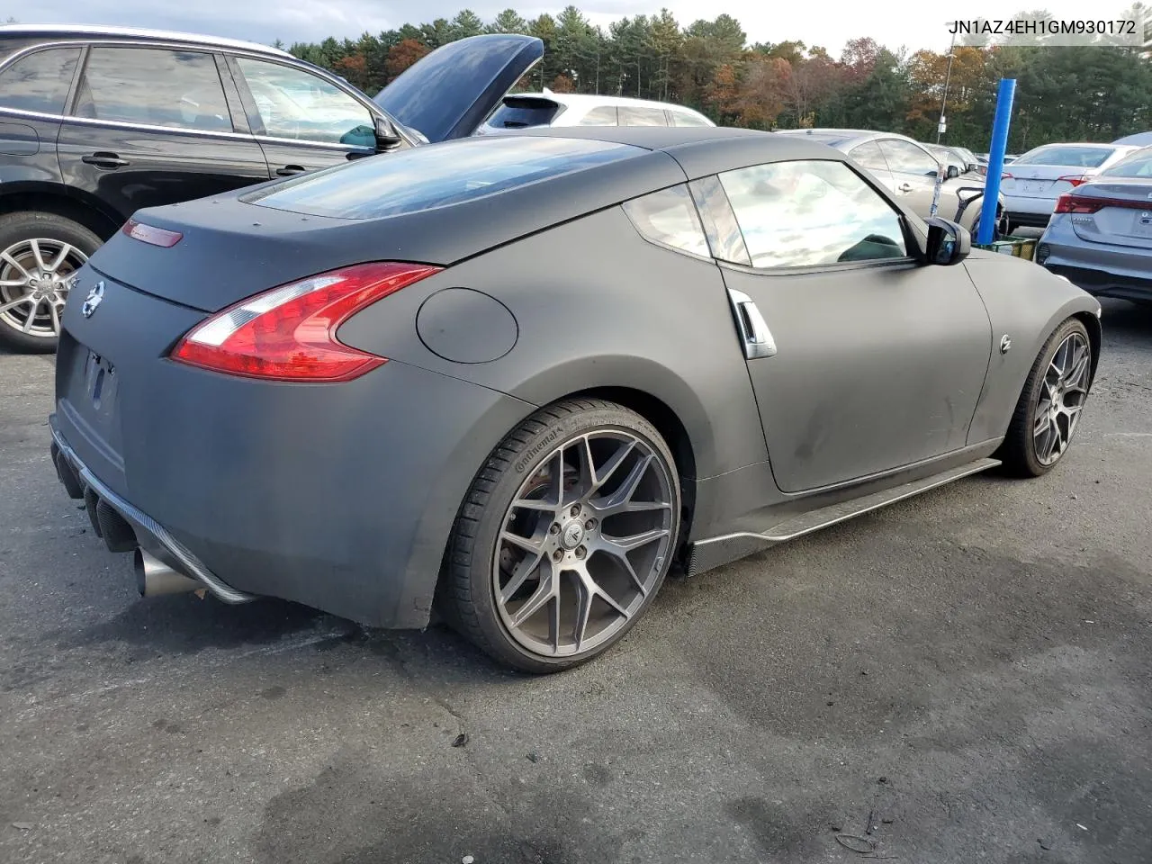 2016 Nissan 370Z Base VIN: JN1AZ4EH1GM930172 Lot: 77016614