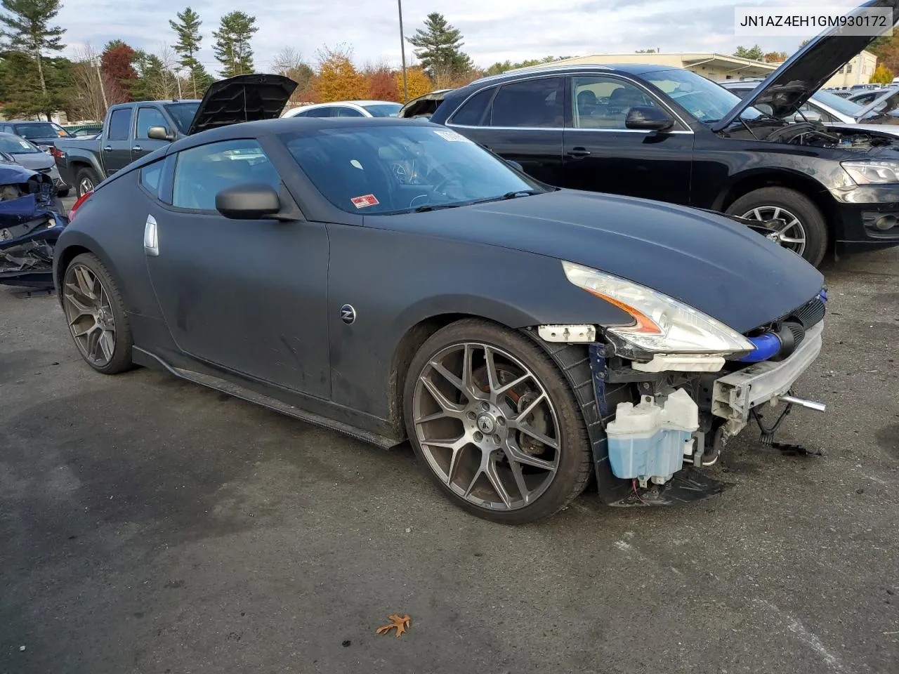 2016 Nissan 370Z Base VIN: JN1AZ4EH1GM930172 Lot: 77016614