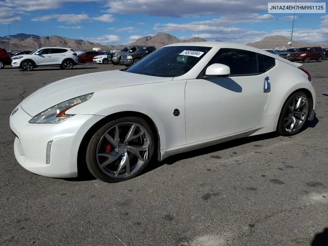 2017 Nissan 370Z Base VIN: JN1AZ4EH7HM951125 Lot: 74824694