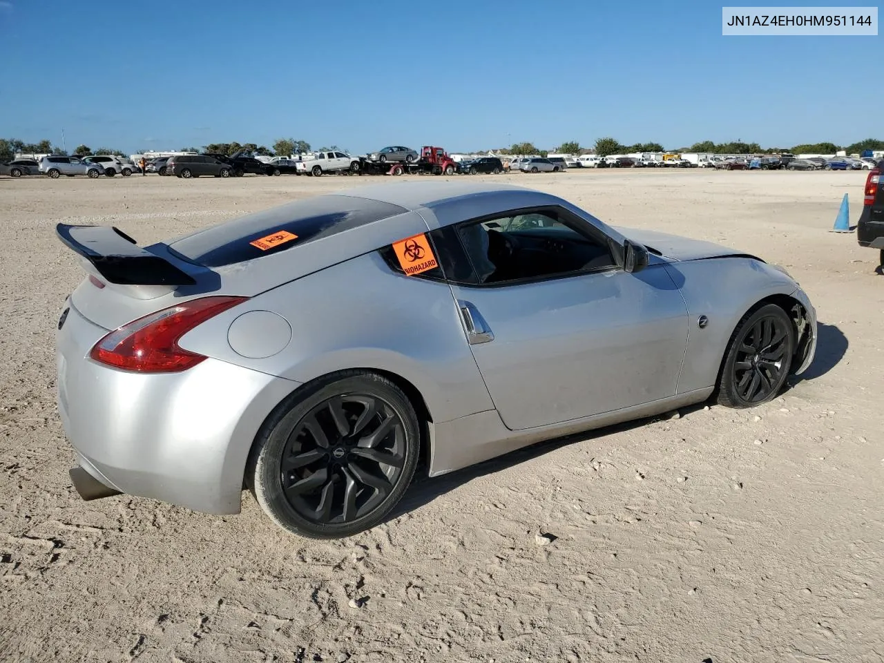 2017 Nissan 370Z Base VIN: JN1AZ4EH0HM951144 Lot: 78012274