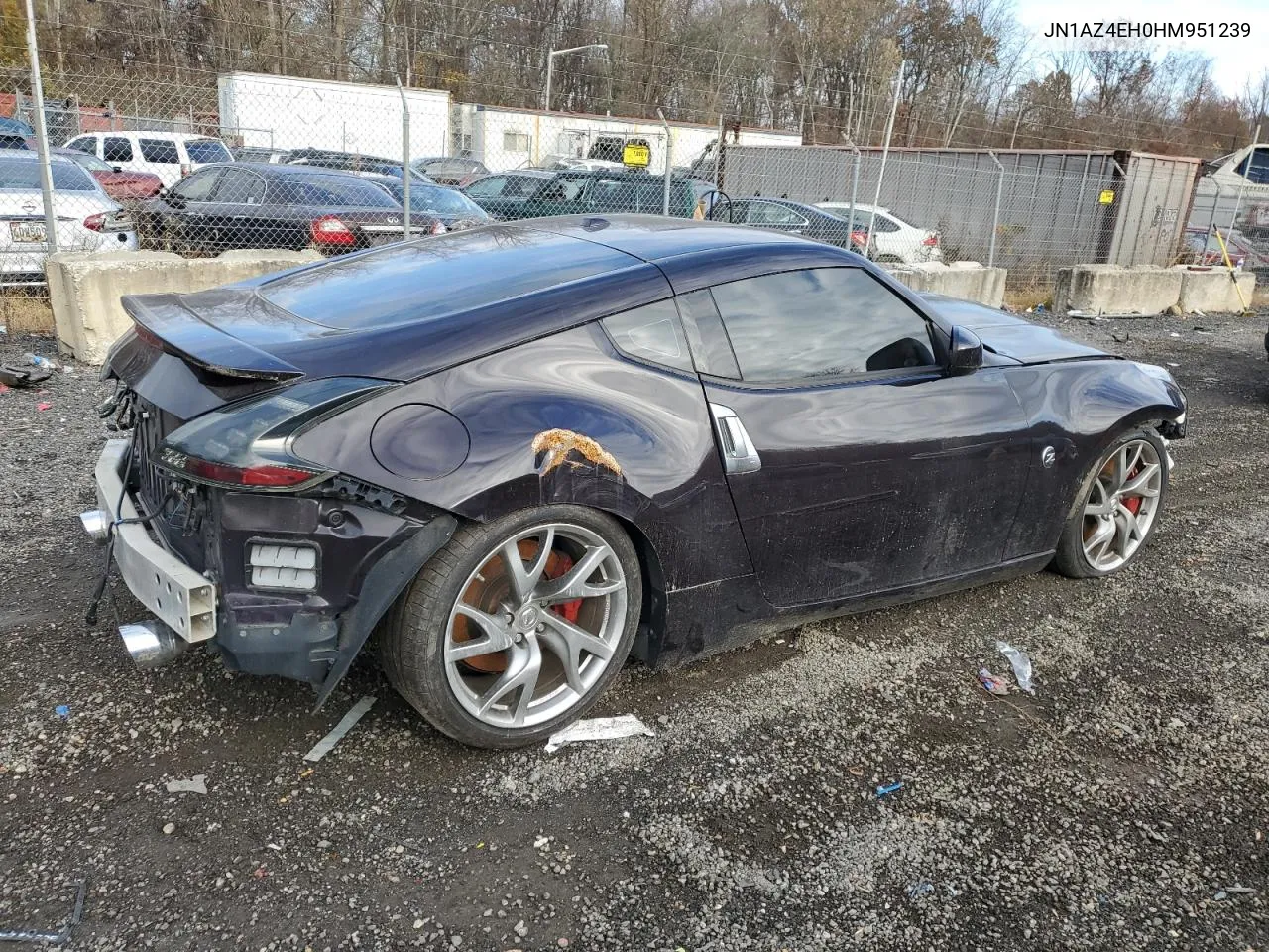 2017 Nissan 370Z Base VIN: JN1AZ4EH0HM951239 Lot: 80042904