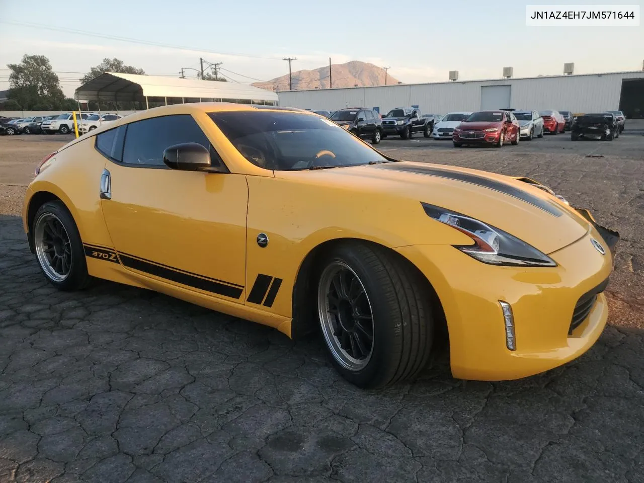 2018 Nissan 370Z Base VIN: JN1AZ4EH7JM571644 Lot: 80171184