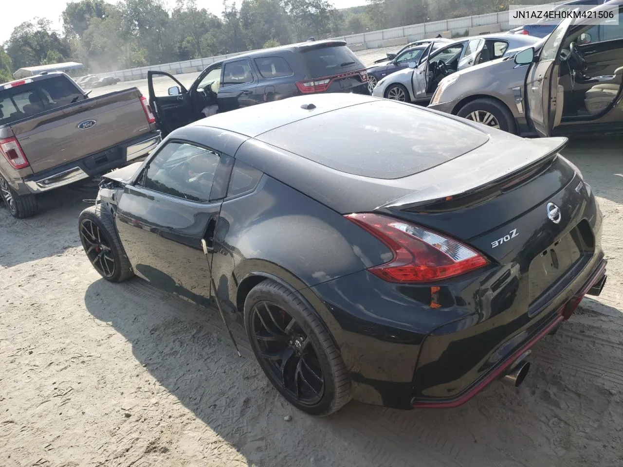 JN1AZ4EH0KM421506 2019 Nissan 370Z Base