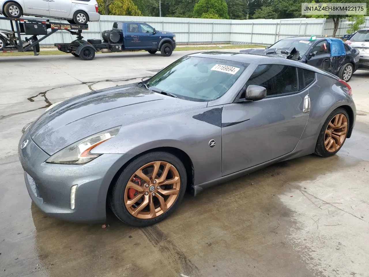 2019 Nissan 370Z Base VIN: JN1AZ4EH8KM422175 Lot: 71169694