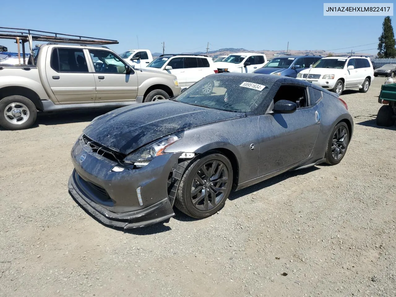 2020 Nissan 370Z Base VIN: JN1AZ4EHXLM822417 Lot: 68951634