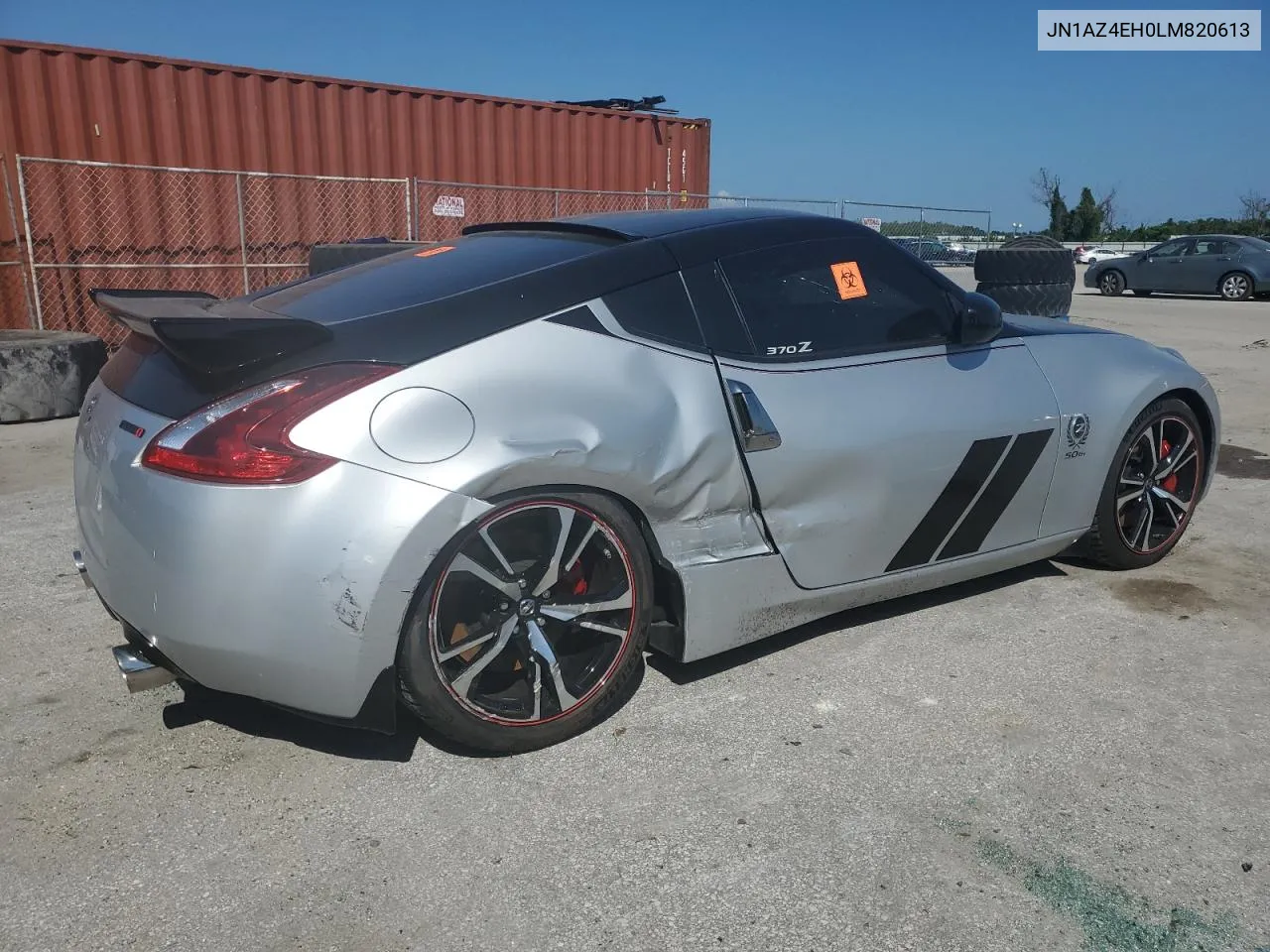 2020 Nissan 370Z Base VIN: JN1AZ4EH0LM820613 Lot: 72414664