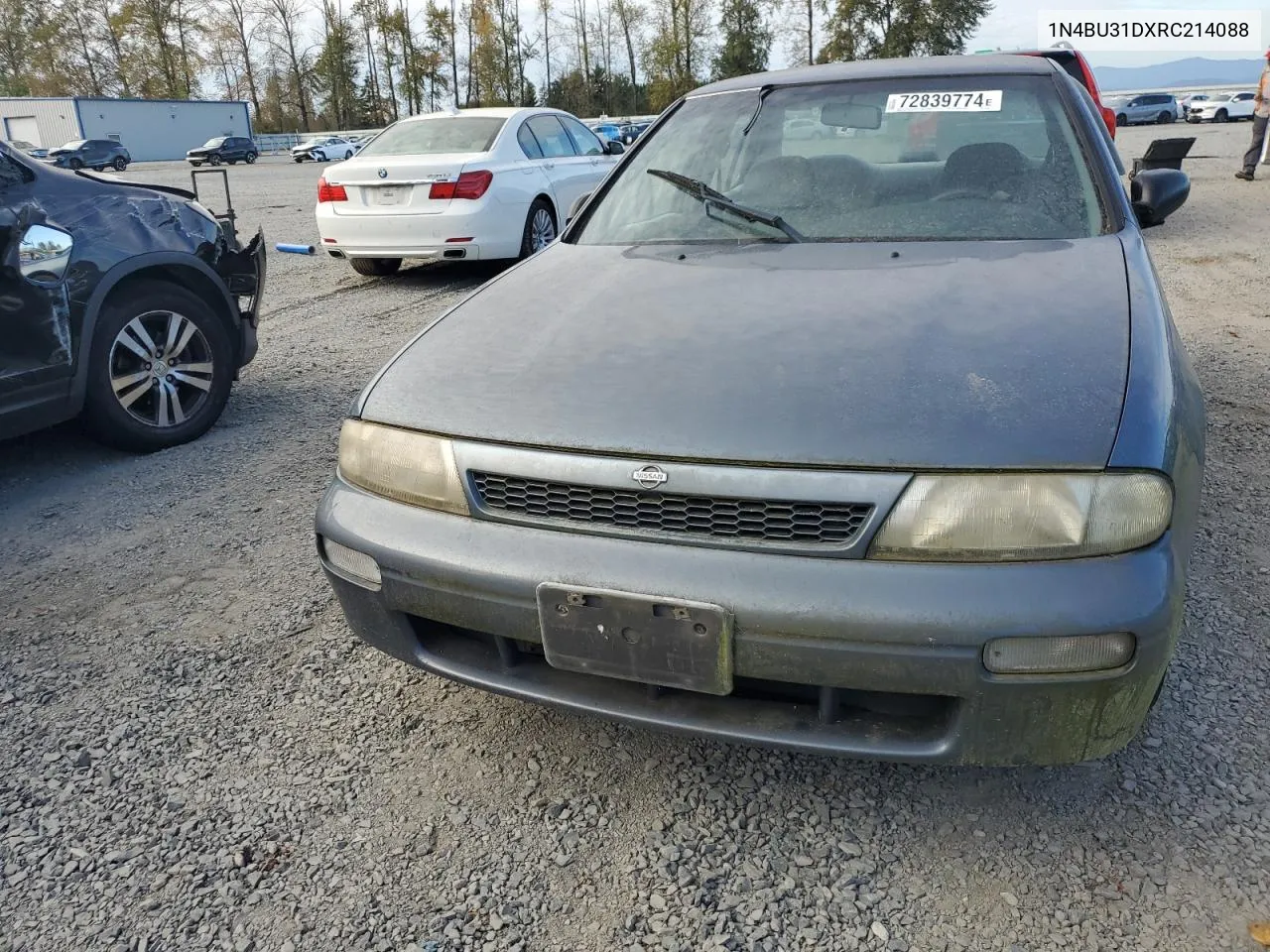 1994 Nissan Altima Xe VIN: 1N4BU31DXRC214088 Lot: 72839774