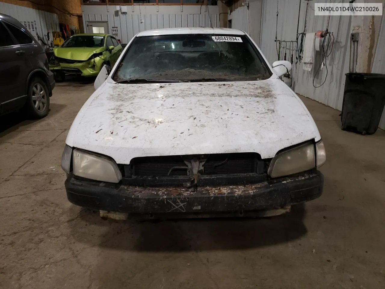 1N4DL01D4WC210026 1998 Nissan Altima Xe