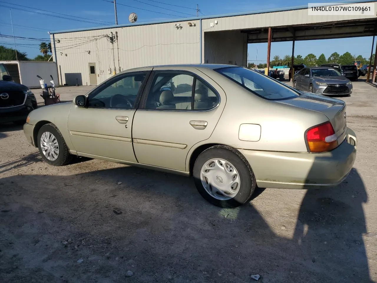 1998 Nissan Altima Xe VIN: 1N4DL01D7WC109661 Lot: 68833234