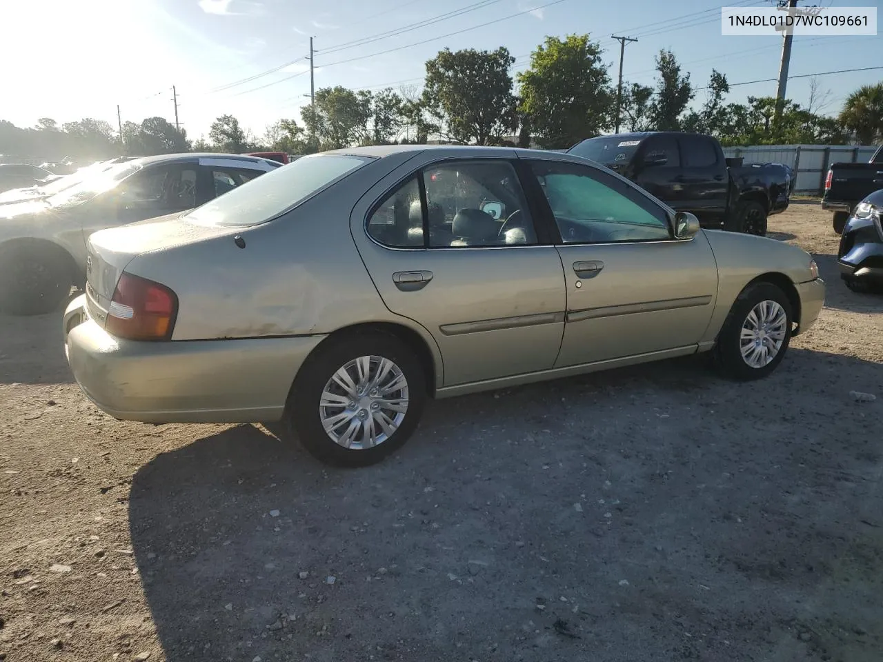 1998 Nissan Altima Xe VIN: 1N4DL01D7WC109661 Lot: 68833234