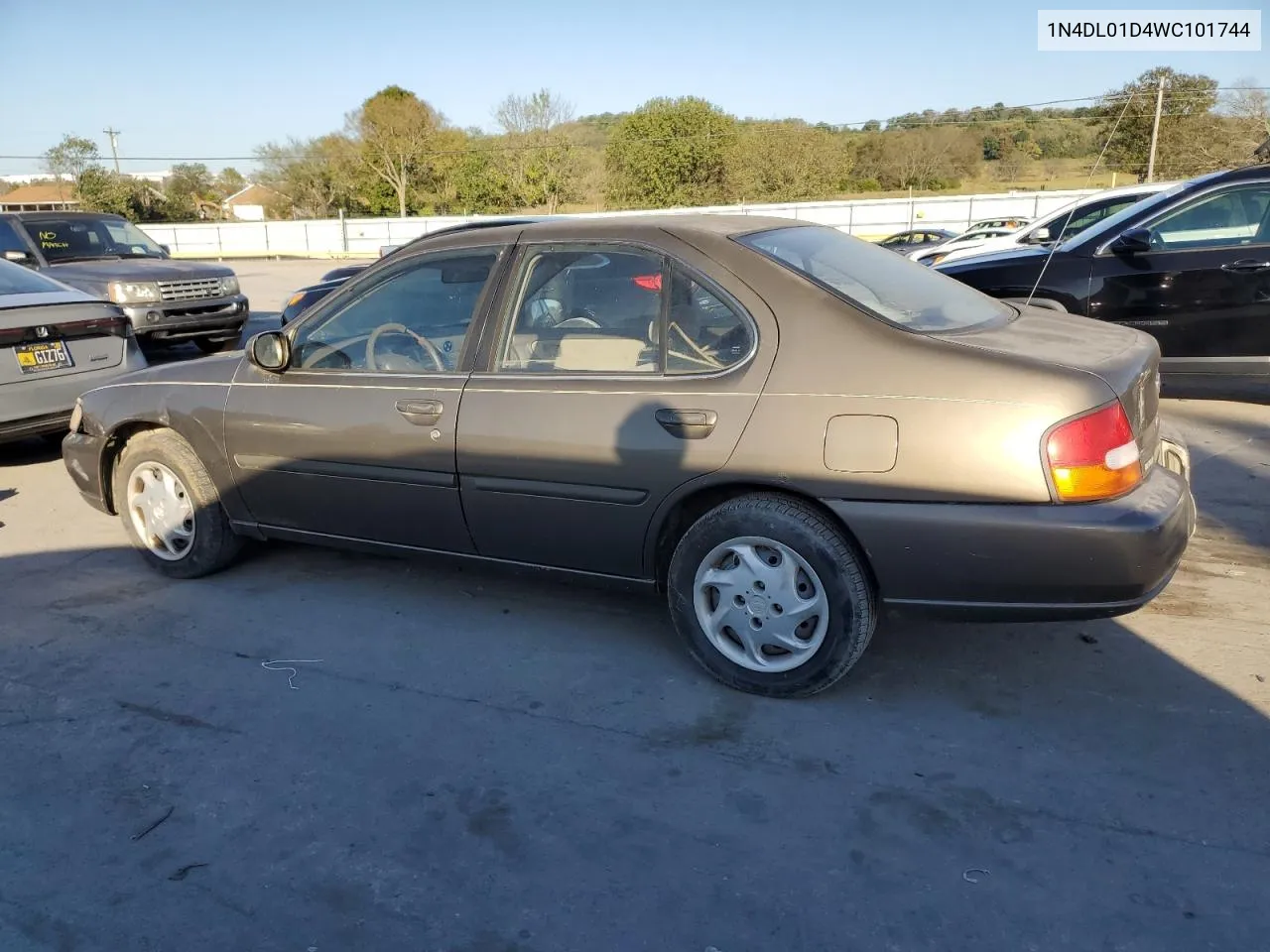 1998 Nissan Altima Xe VIN: 1N4DL01D4WC101744 Lot: 75095984