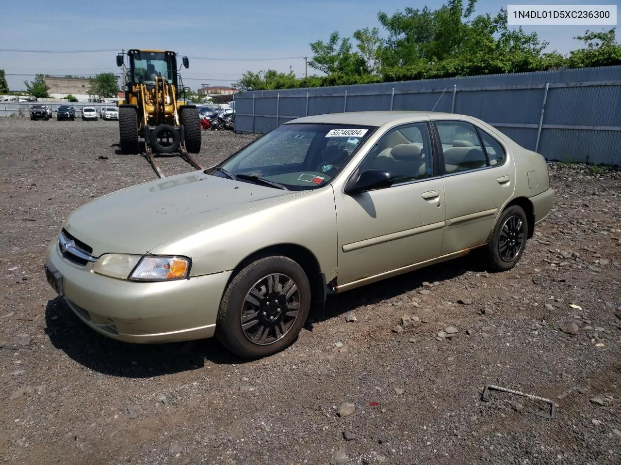 1999 Nissan Altima Xe VIN: 1N4DL01D5XC236300 Lot: 55746504