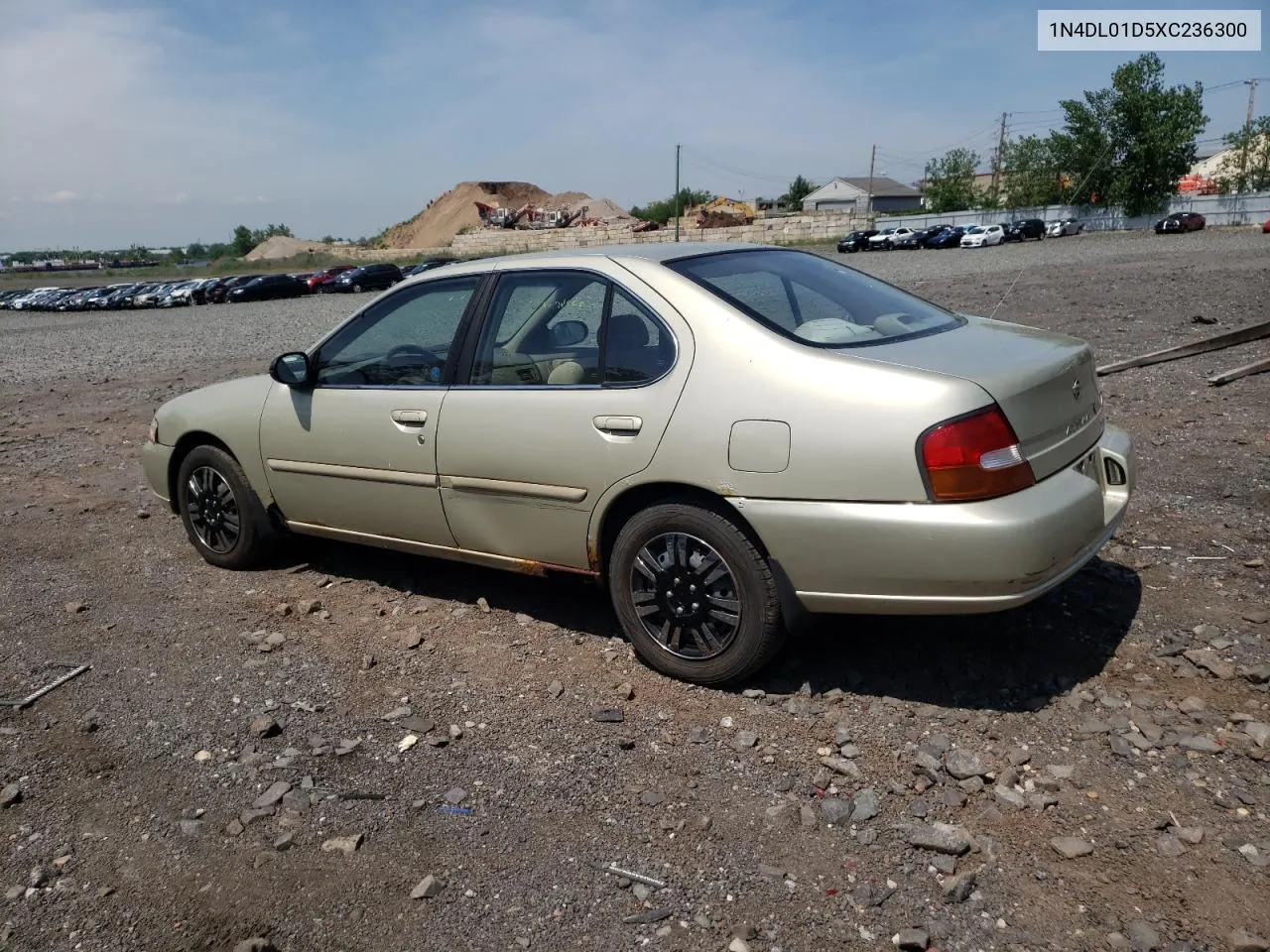 1999 Nissan Altima Xe VIN: 1N4DL01D5XC236300 Lot: 55746504