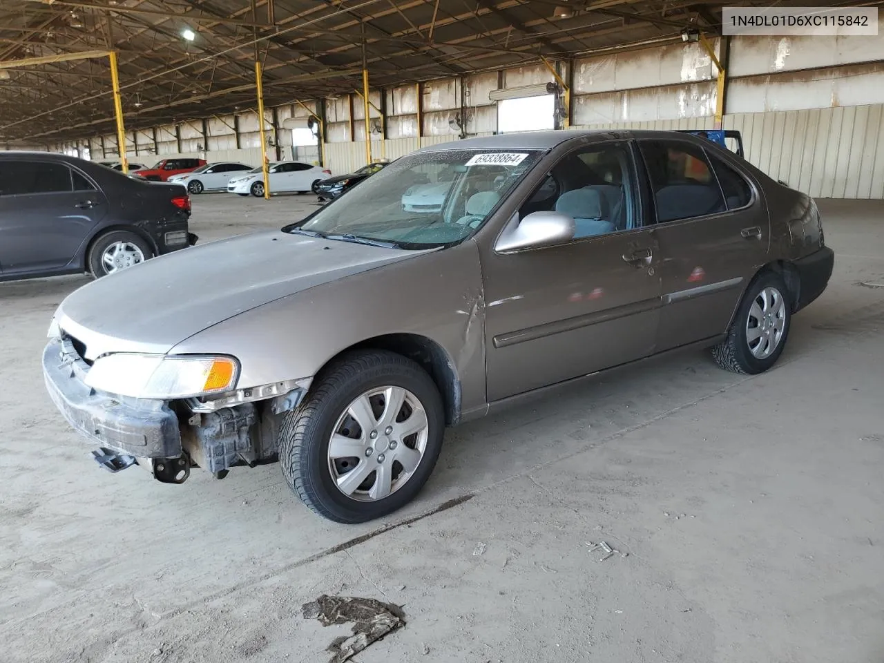 1999 Nissan Altima Xe VIN: 1N4DL01D6XC115842 Lot: 69338864