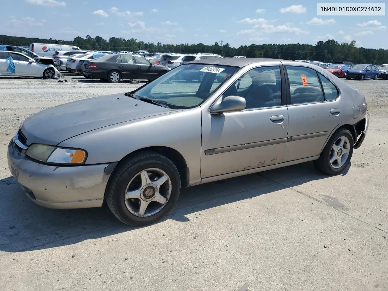 1999 Nissan Altima Xe VIN: 1N4DL01D0XC274632 Lot: 69455194