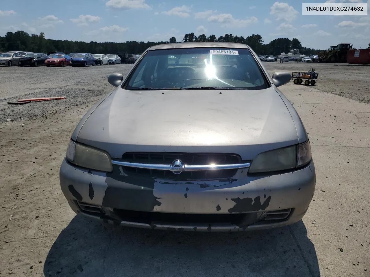 1999 Nissan Altima Xe VIN: 1N4DL01D0XC274632 Lot: 69455194