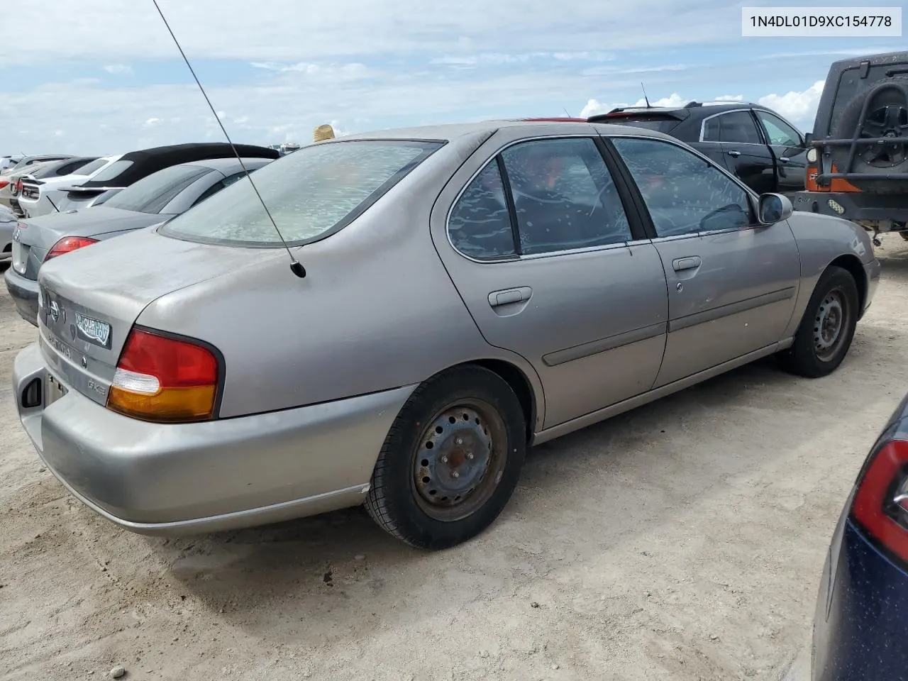 1999 Nissan Altima Xe VIN: 1N4DL01D9XC154778 Lot: 75074664