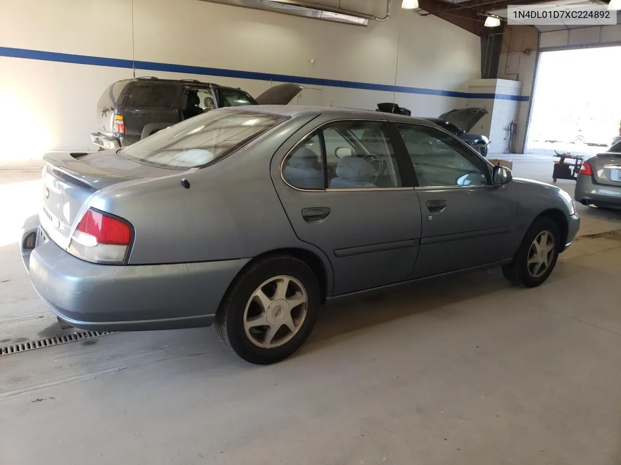 1999 Nissan Altima Xe VIN: 1N4DL01D7XC224892 Lot: 76010084