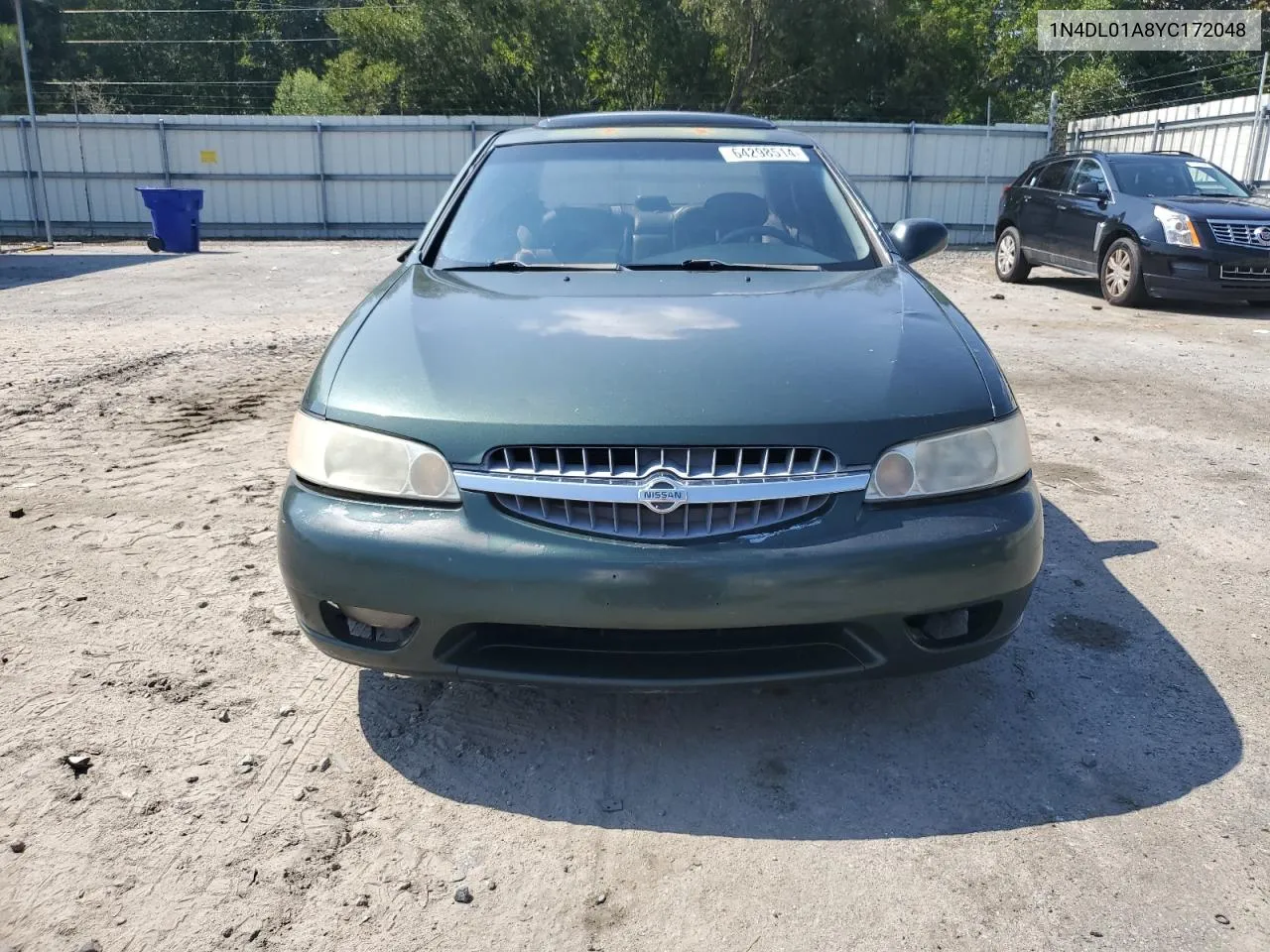 2000 Nissan Altima Xe VIN: 1N4DL01A8YC172048 Lot: 64298514