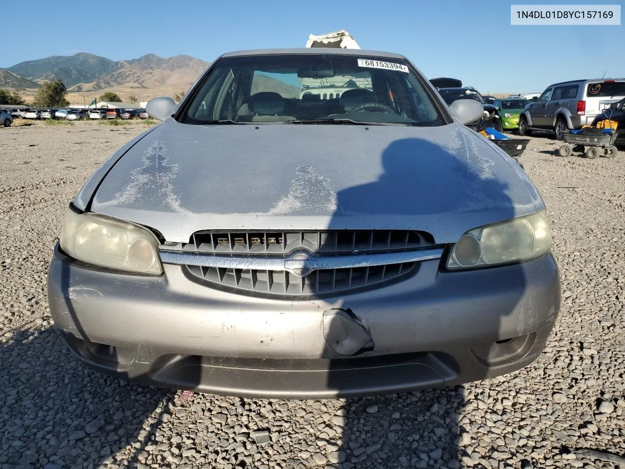 2000 Nissan Altima Xe VIN: 1N4DL01D8YC157169 Lot: 68153394