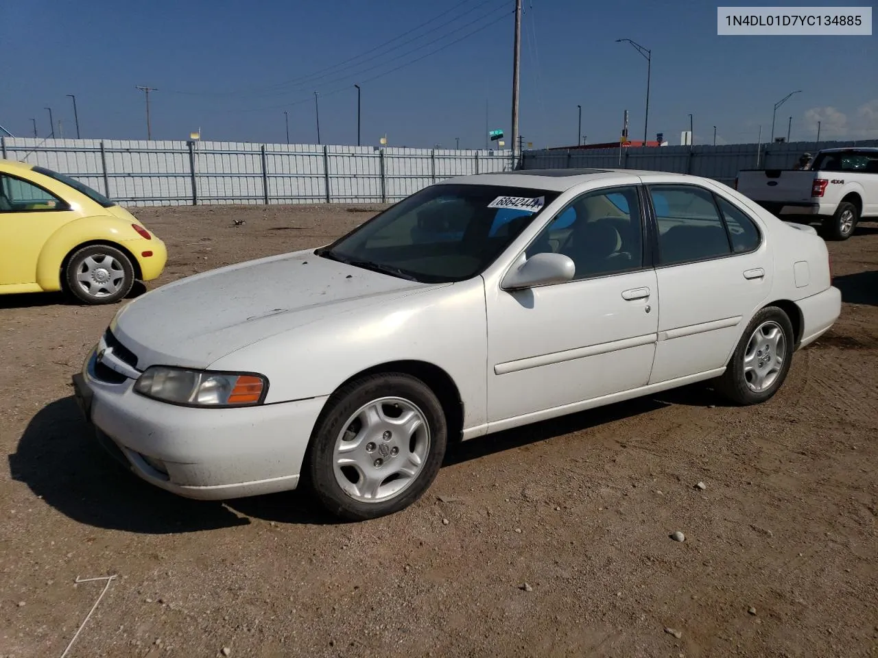 2000 Nissan Altima Xe VIN: 1N4DL01D7YC134885 Lot: 68642444