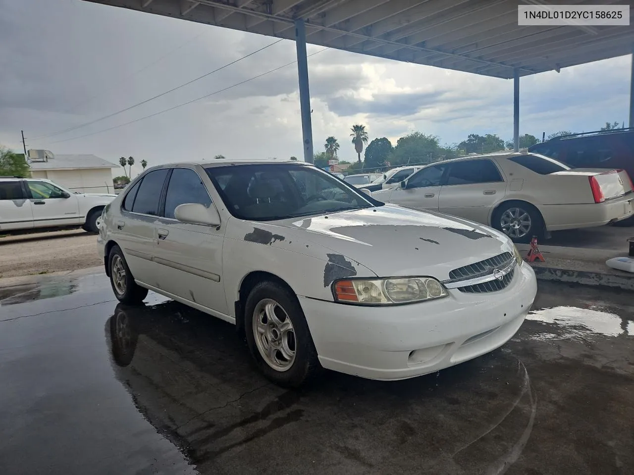 2000 Nissan Altima Xe VIN: 1N4DL01D2YC158625 Lot: 69493854