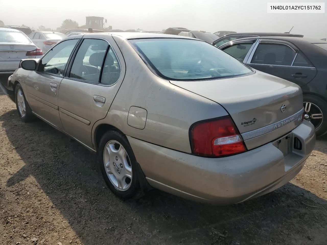 2000 Nissan Altima Xe VIN: 1N4DL01A2YC151762 Lot: 70618594