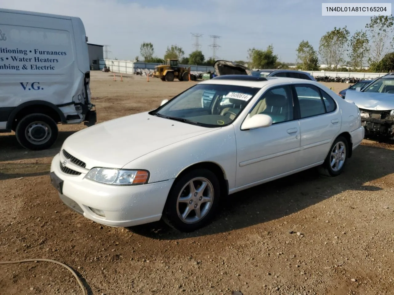 2001 Nissan Altima Gxe VIN: 1N4DL01A81C165204 Lot: 70490614