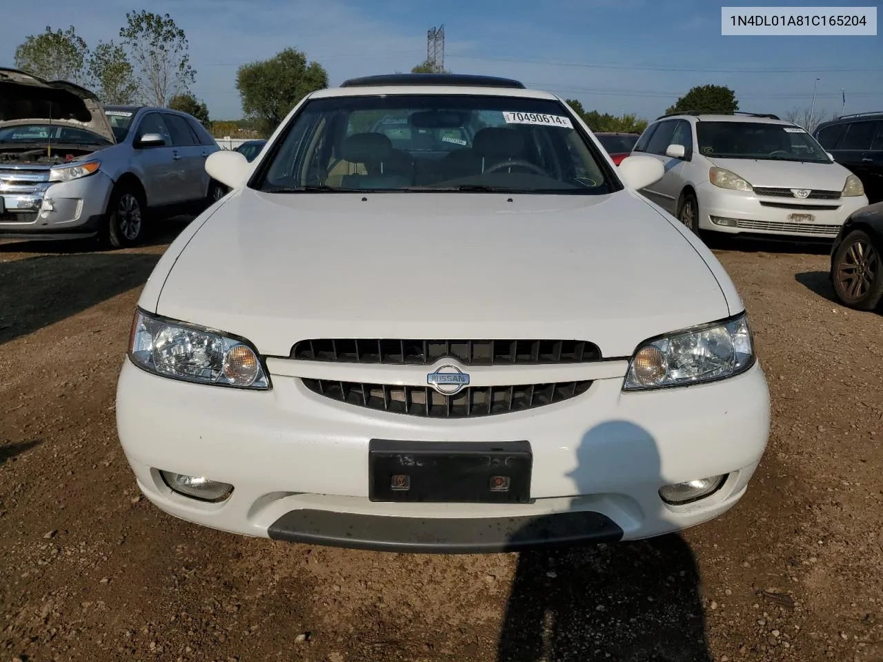 2001 Nissan Altima Gxe VIN: 1N4DL01A81C165204 Lot: 70490614