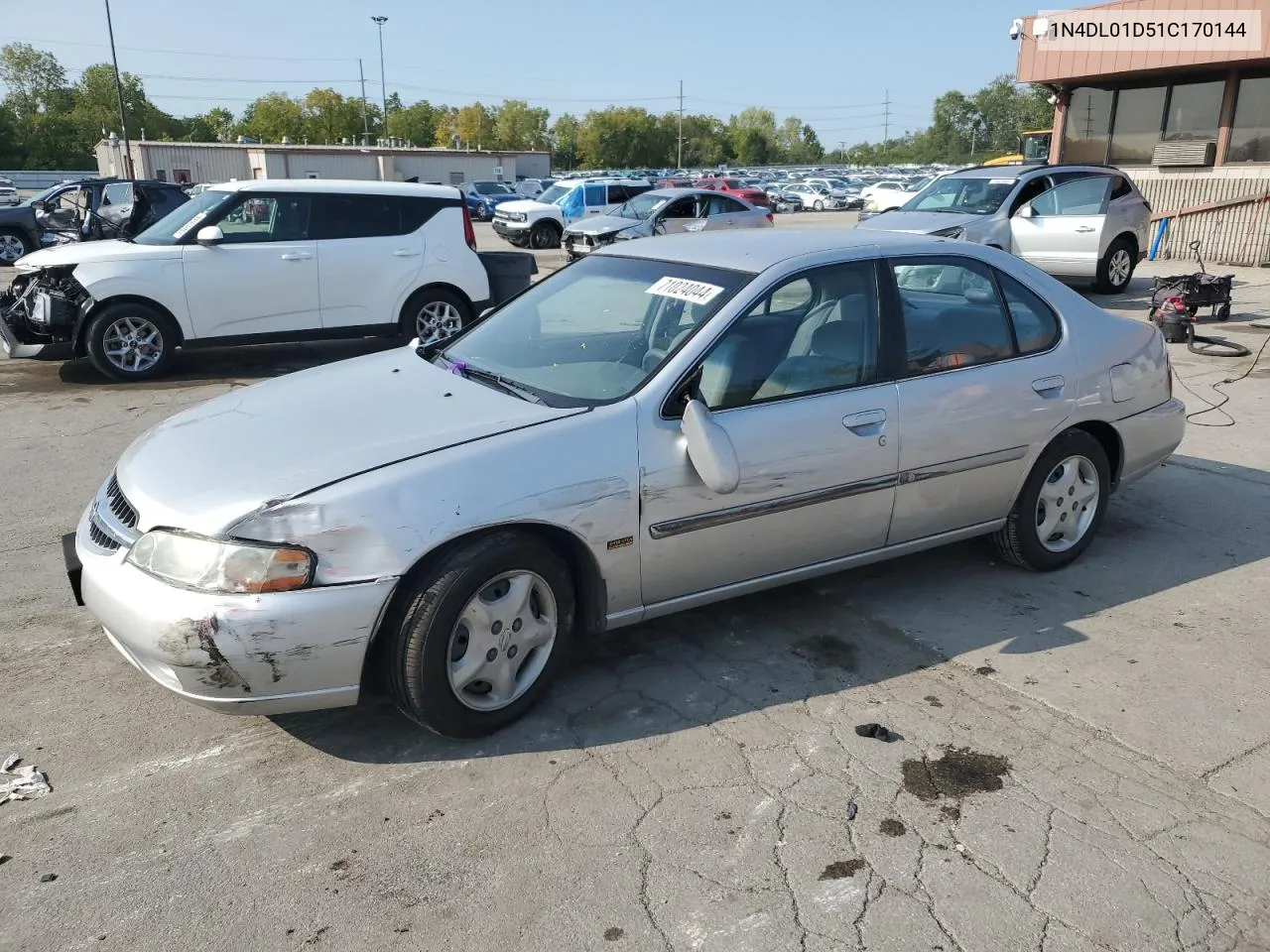 2001 Nissan Altima Xe VIN: 1N4DL01D51C170144 Lot: 71024044