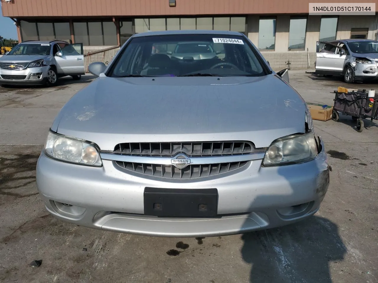 2001 Nissan Altima Xe VIN: 1N4DL01D51C170144 Lot: 71024044