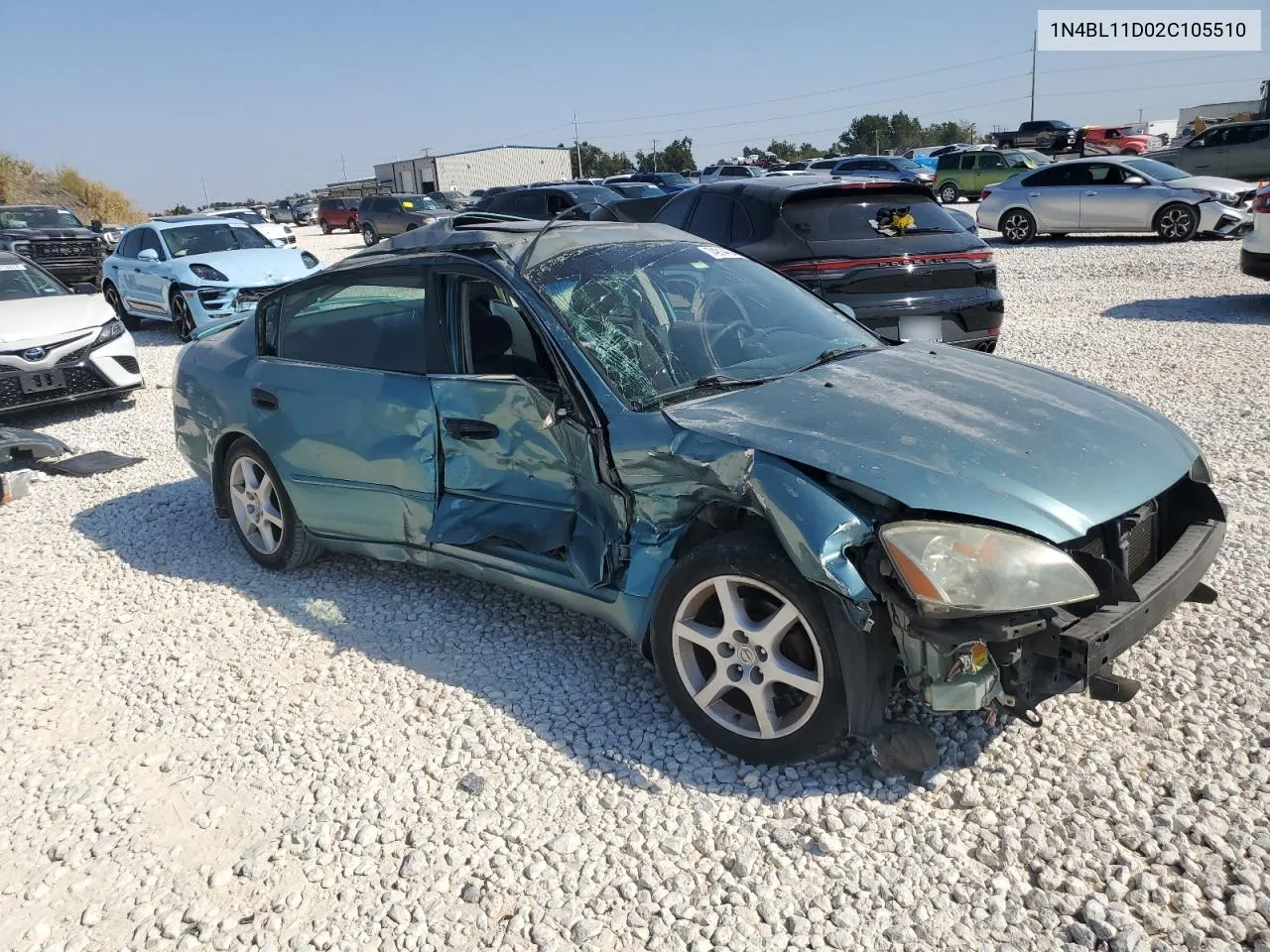 2002 Nissan Altima Se VIN: 1N4BL11D02C105510 Lot: 74914454