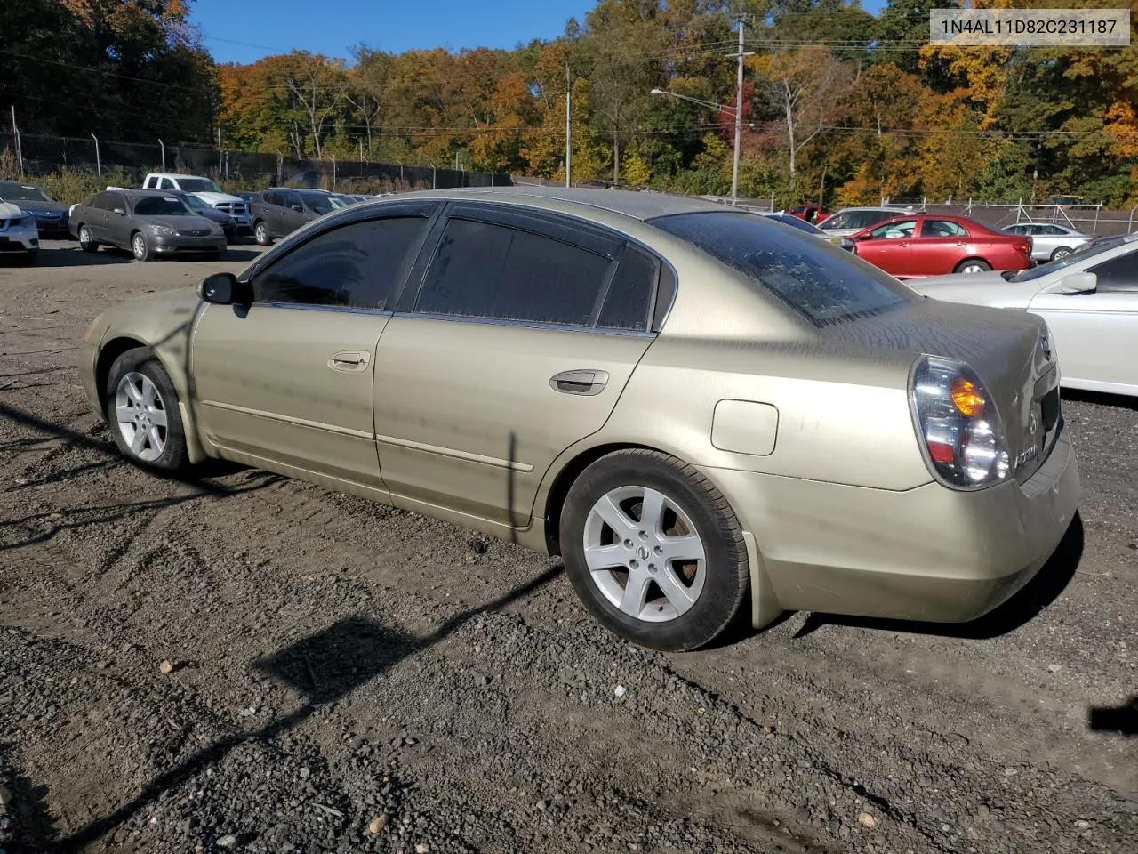 2002 Nissan Altima Base VIN: 1N4AL11D82C231187 Lot: 76719254