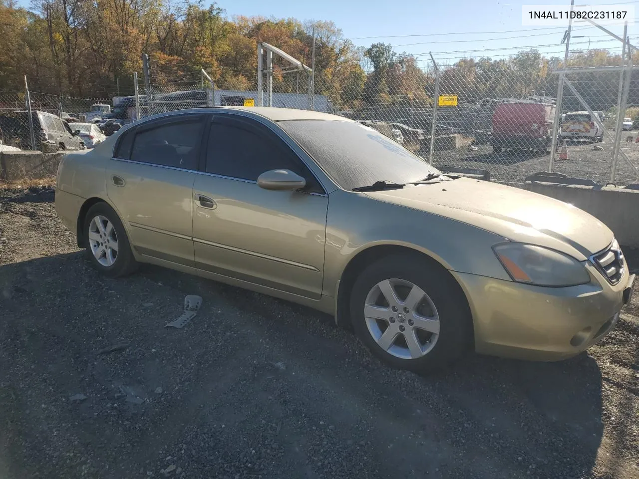 2002 Nissan Altima Base VIN: 1N4AL11D82C231187 Lot: 76719254