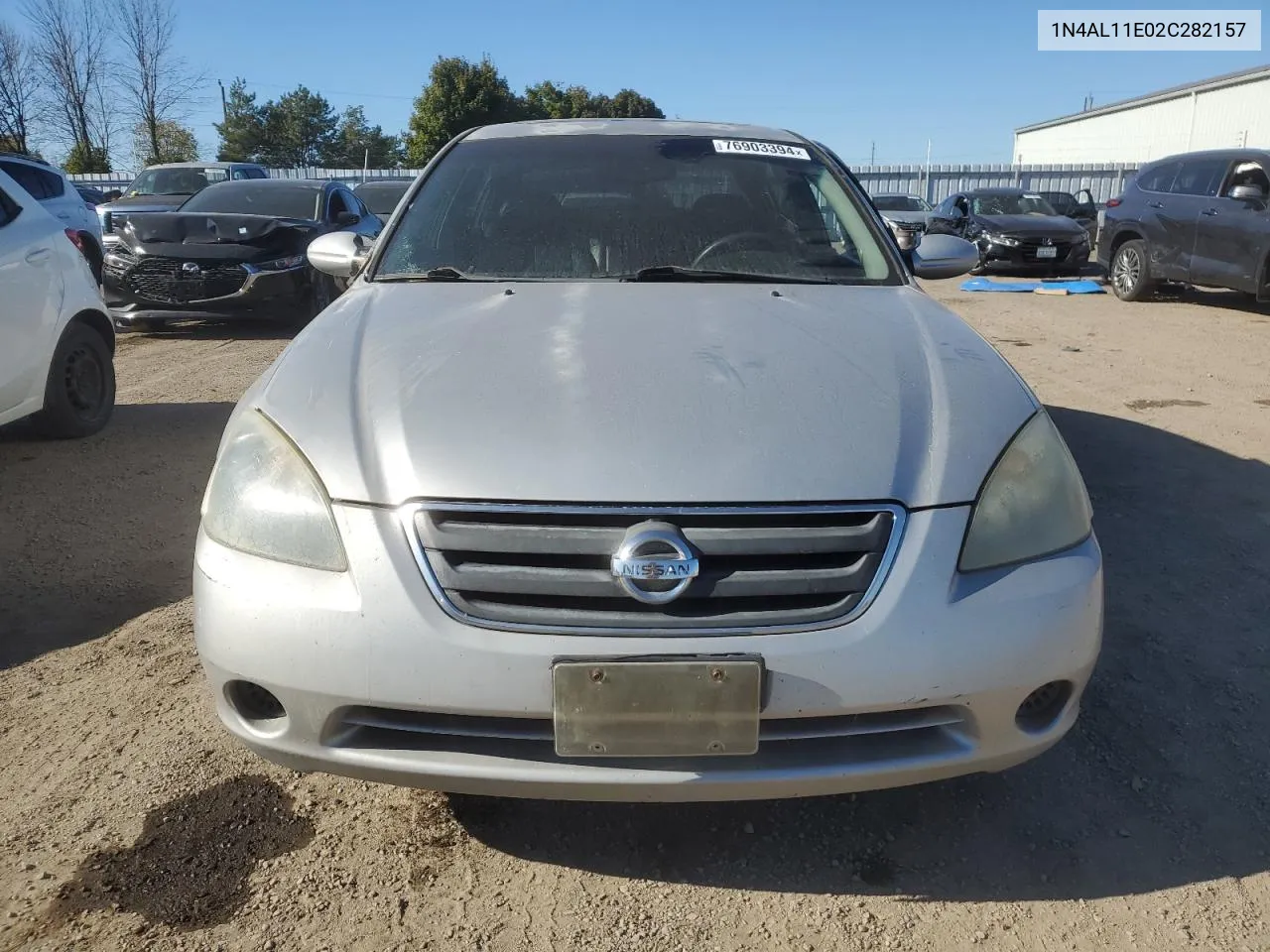 2002 Nissan Altima Base VIN: 1N4AL11E02C282157 Lot: 76903394