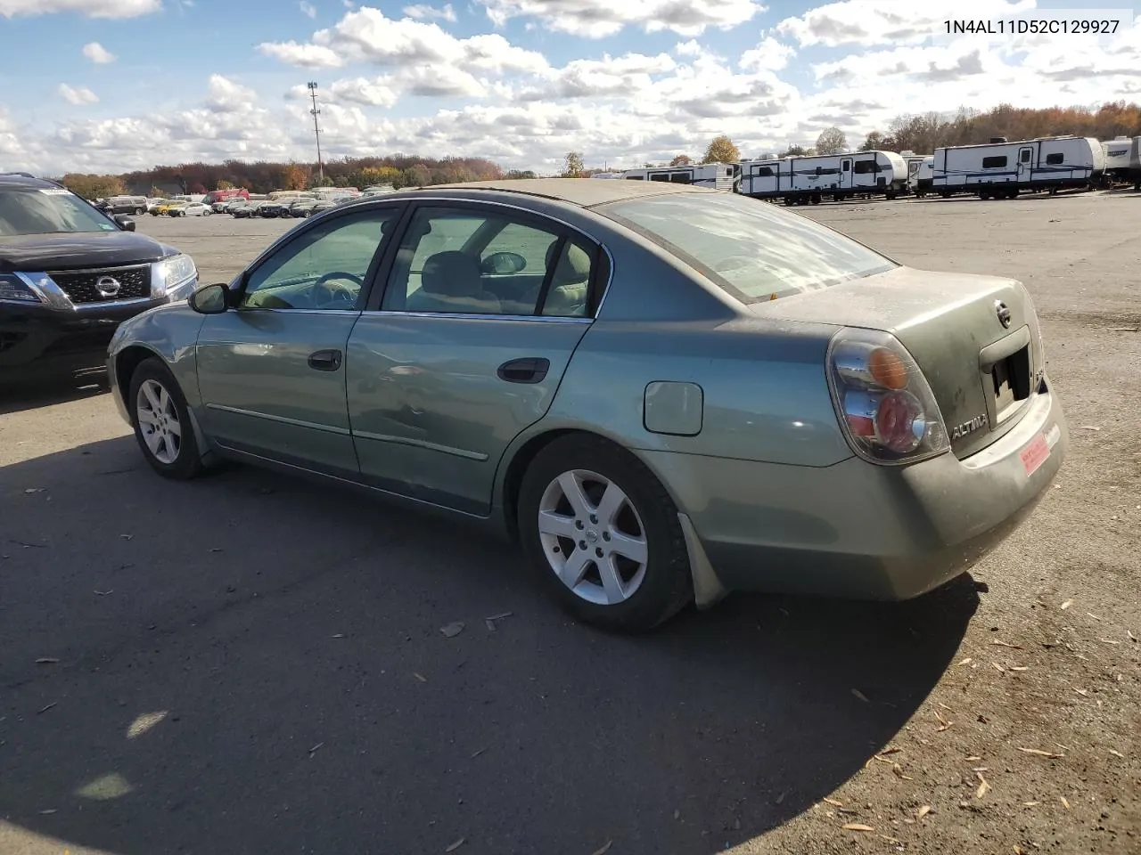 2002 Nissan Altima Base VIN: 1N4AL11D52C129927 Lot: 77950524