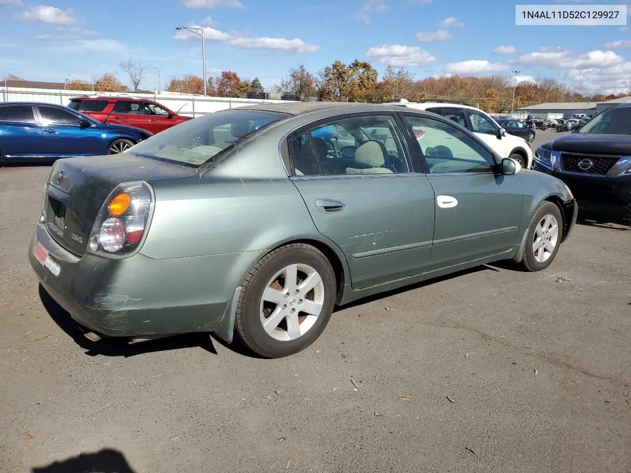 2002 Nissan Altima Base VIN: 1N4AL11D52C129927 Lot: 77950524