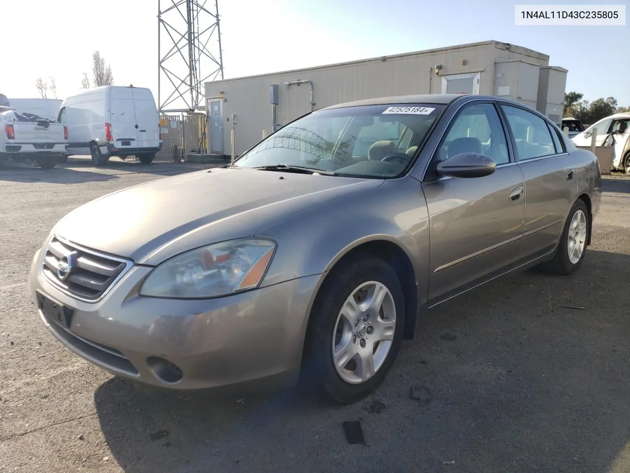 2003 Nissan Altima Base VIN: 1N4AL11D43C235805 Lot: 42525184