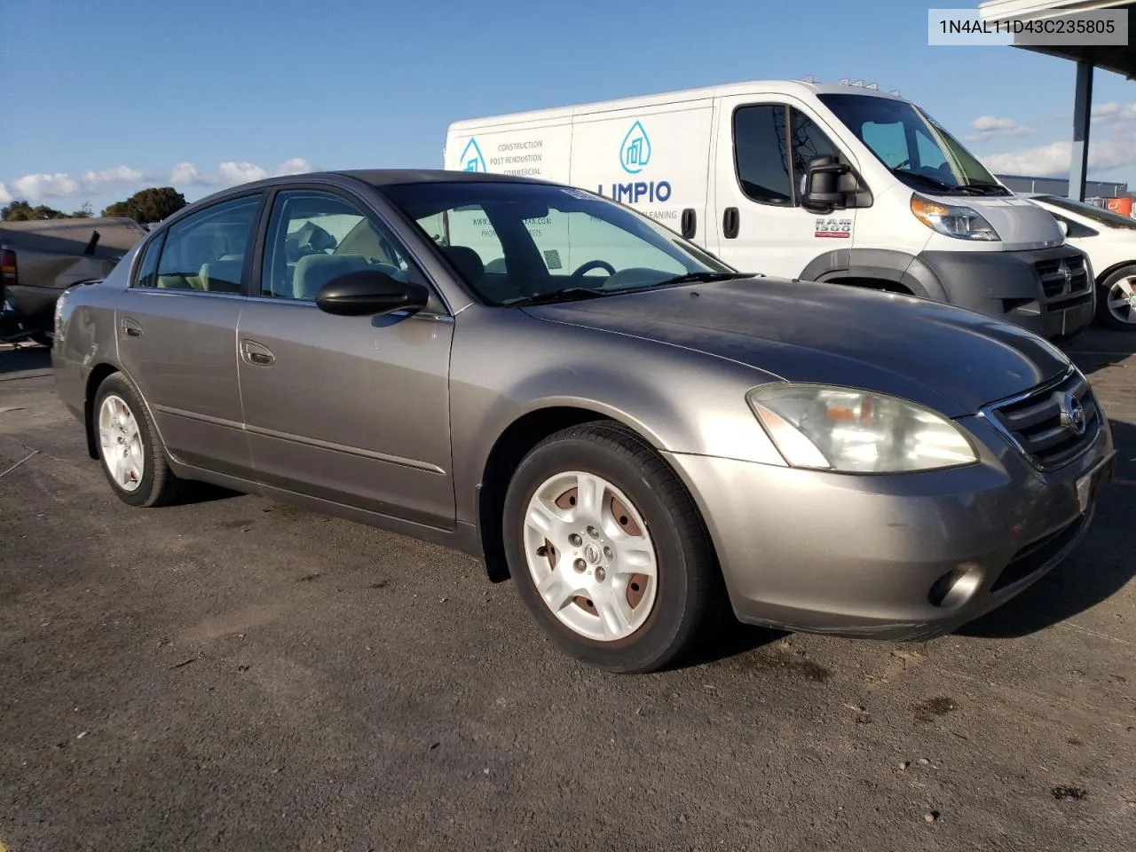 2003 Nissan Altima Base VIN: 1N4AL11D43C235805 Lot: 42525184