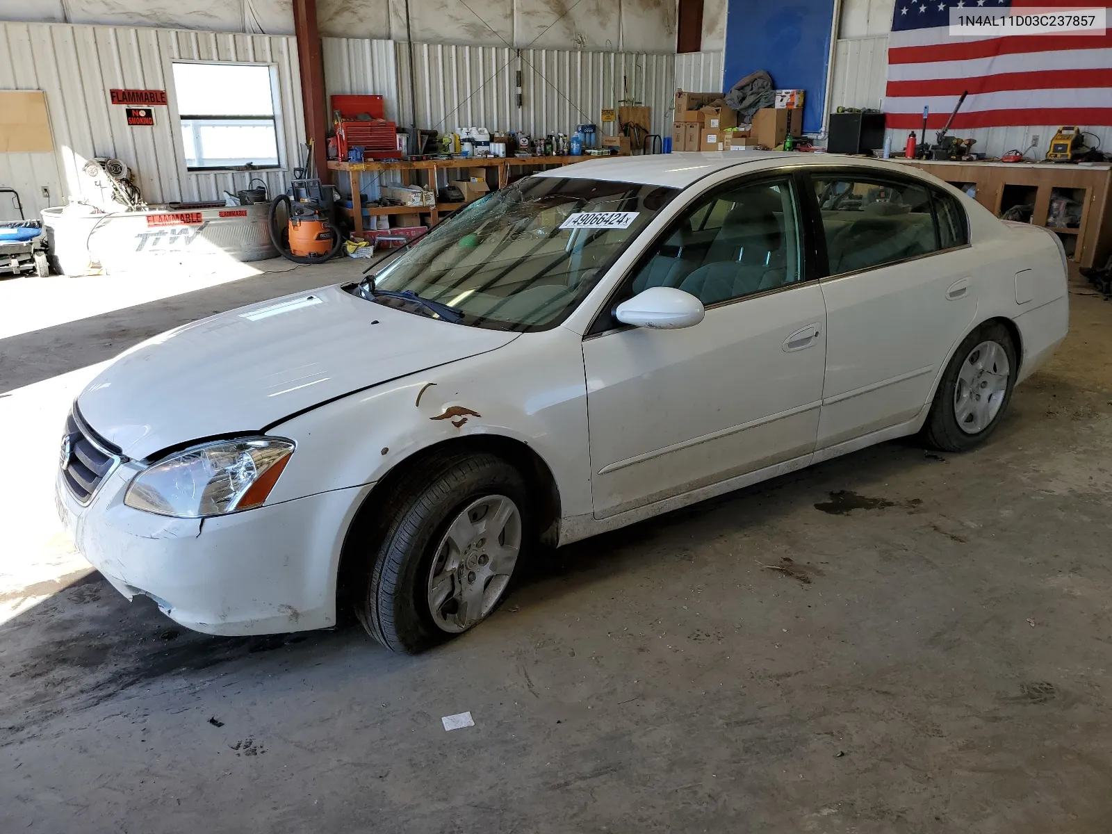 2003 Nissan Altima Base VIN: 1N4AL11D03C237857 Lot: 49066424