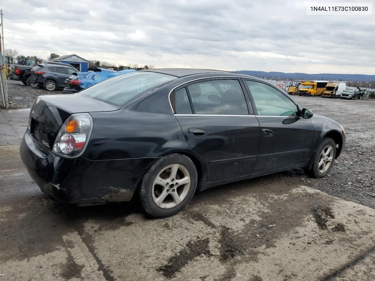 2003 Nissan Altima Base VIN: 1N4AL11E73C100830 Lot: 52448624