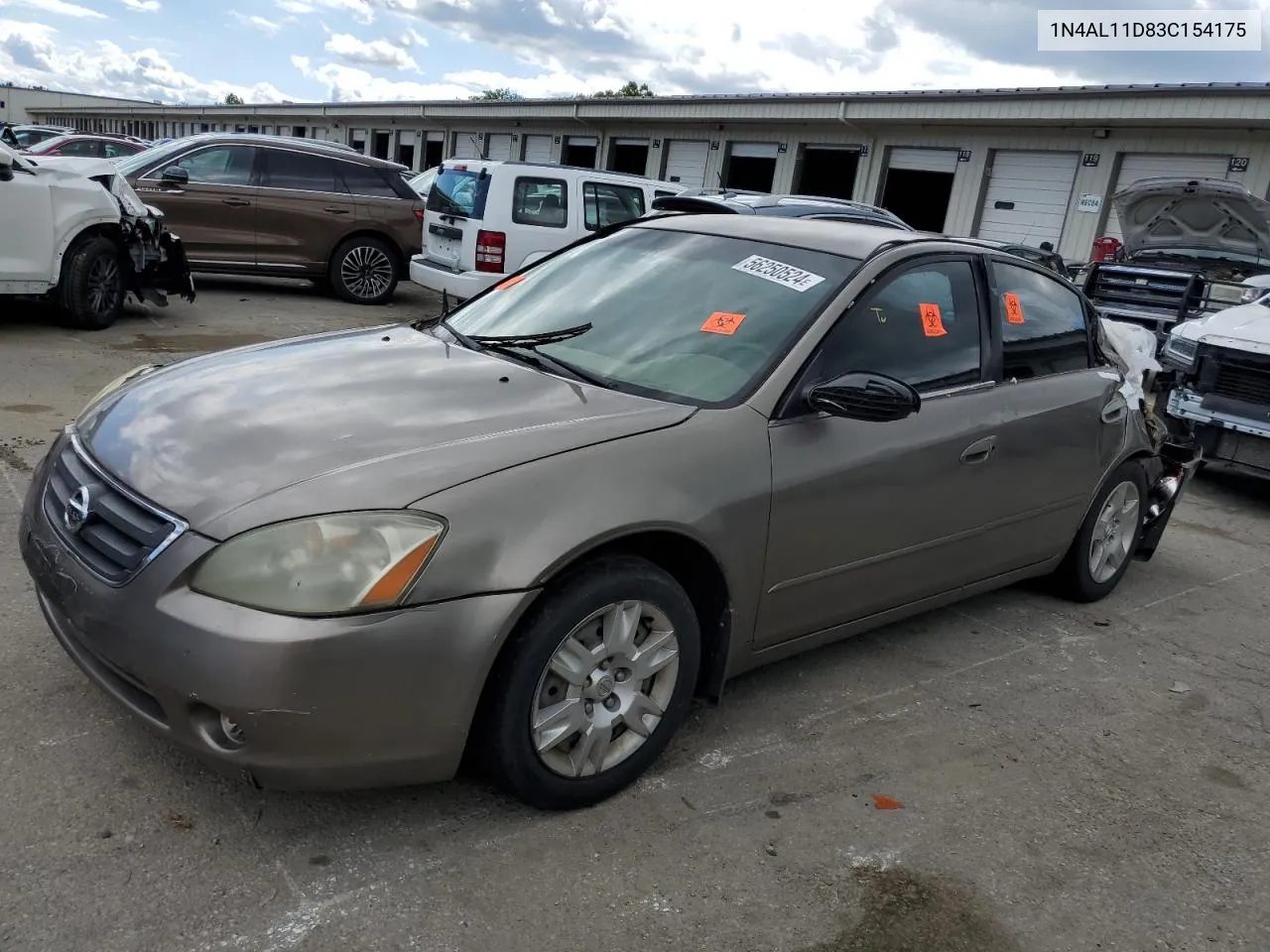 2003 Nissan Altima Base VIN: 1N4AL11D83C154175 Lot: 56250524