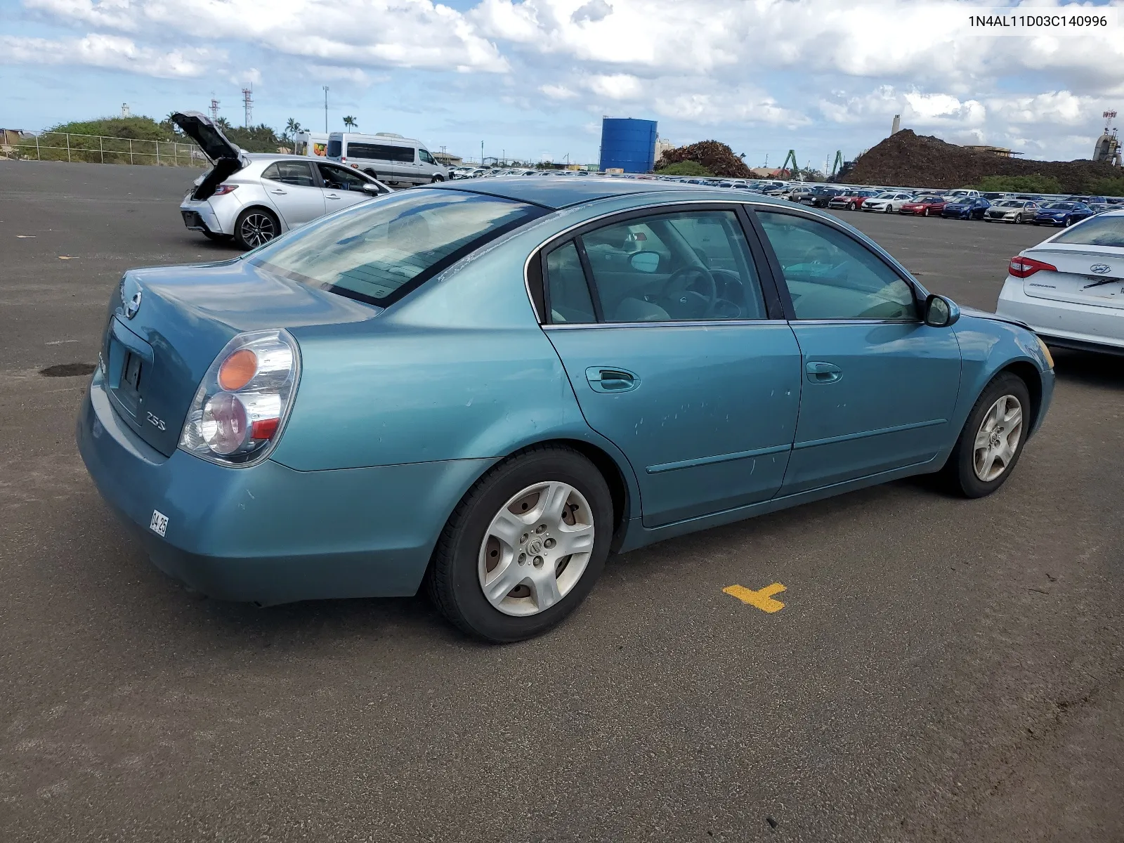 2003 Nissan Altima Base VIN: 1N4AL11D03C140996 Lot: 65623624